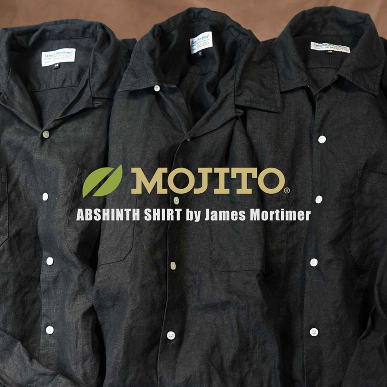 ABSHINTH SHIRT by James Mortimer - ARCH EXCLUSIVE