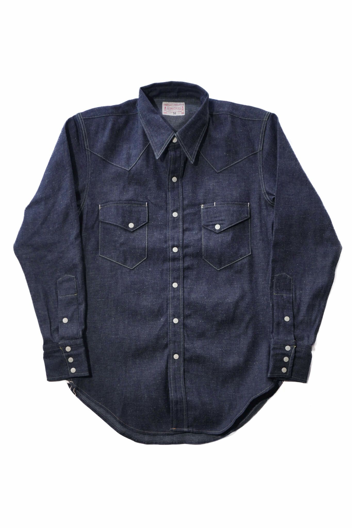 BONCOURA デニムウェスタンシャツ 40 L DENIM WESTERN SHIRT | ARCH