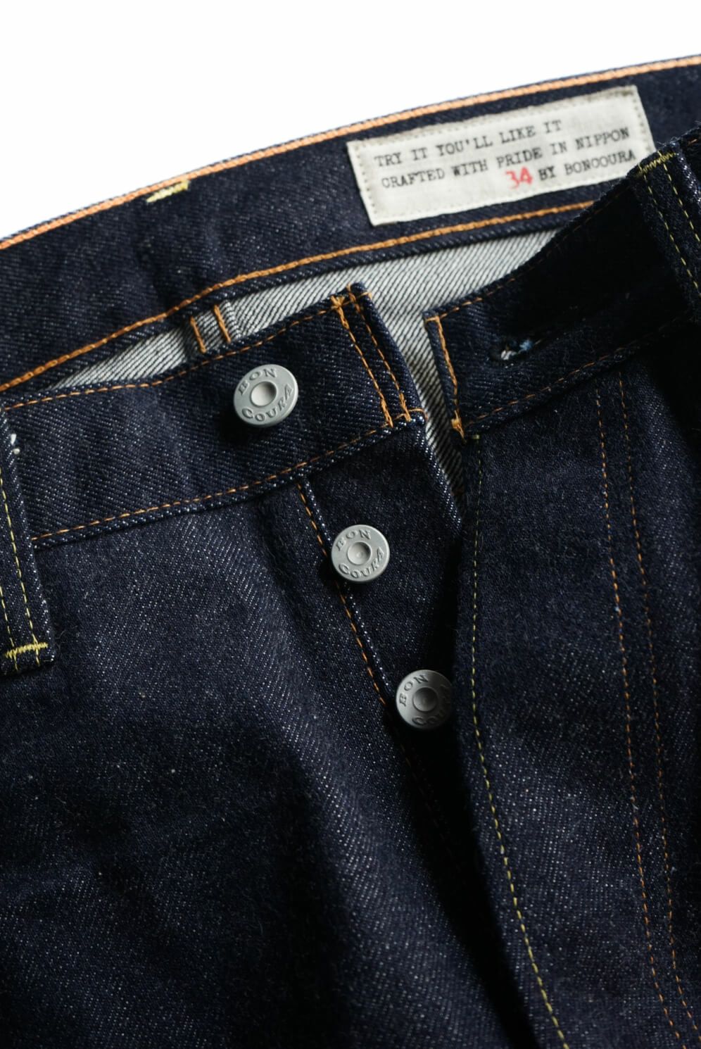 美品 BONCOURA ボンクラ ジーンズ 66 31インチ BONCOURA ボンクラ 66 type ジーンズ デニム パンツ インディゴブルー