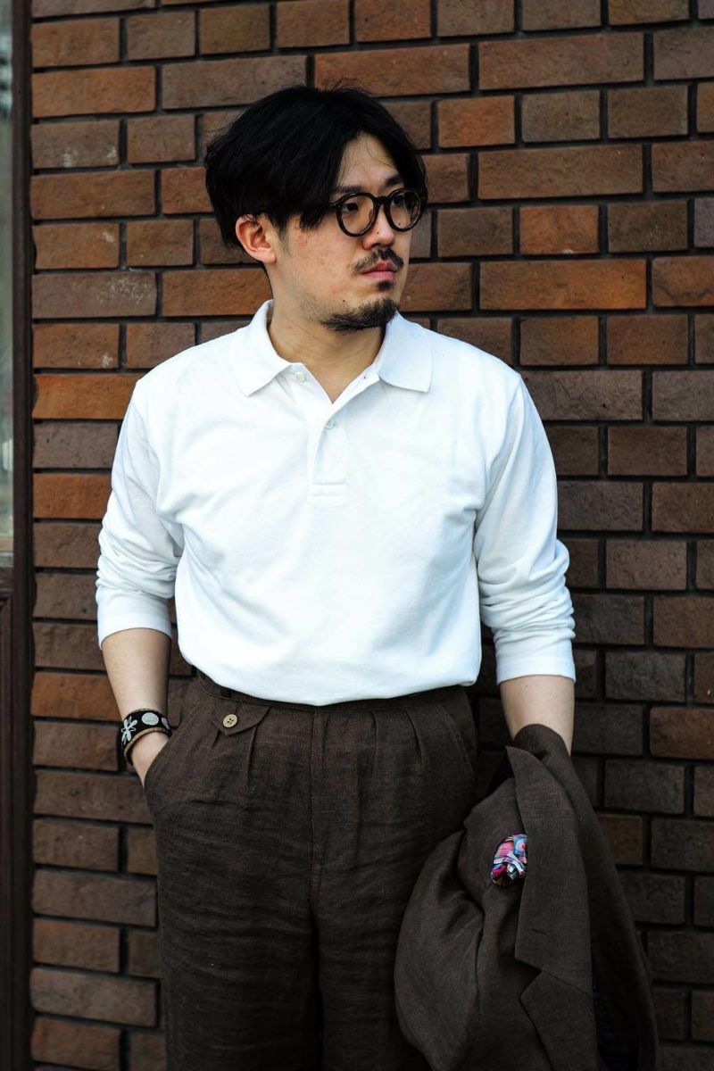 トップス KENNETH FIELD L/S POLO L/S POLO | ARCH ONLINE SHOP