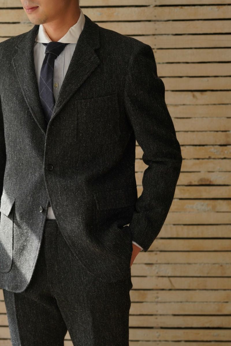 50s SPORTS COAT FOX HERRINGBONE | ARCH ONLINE SHOP
