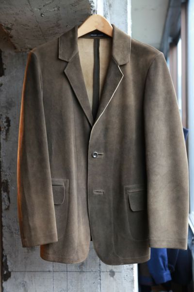 SPECIAL TREATED DEER LEATHER 2B JACKET