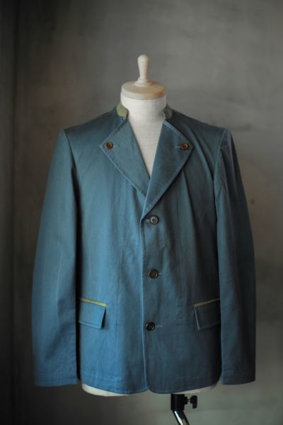 TRIPLE WASHED COTTON SHORT JACKET