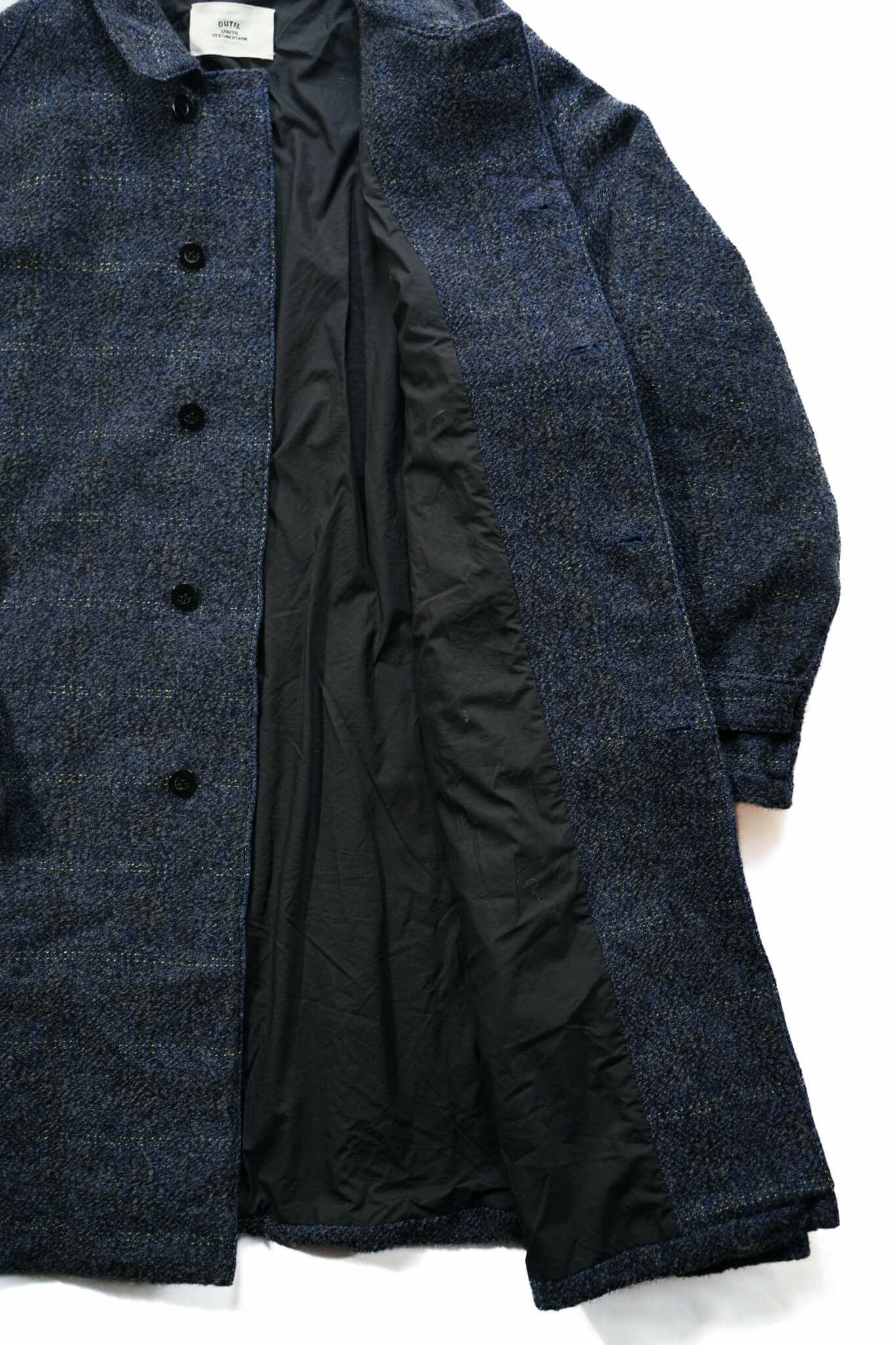 MANTEAU BERCK - INDIGO×BLACK×YELLOW | ARCH ONLINE SHOP
