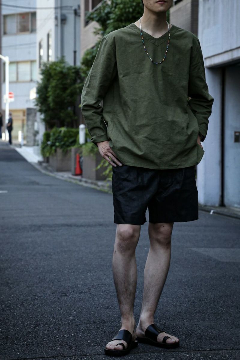 OUTIL PANTALON LAURE ウティ　ショートパンツ　カーキ PANTALON LAURE | ARCH ONLINE SHOP