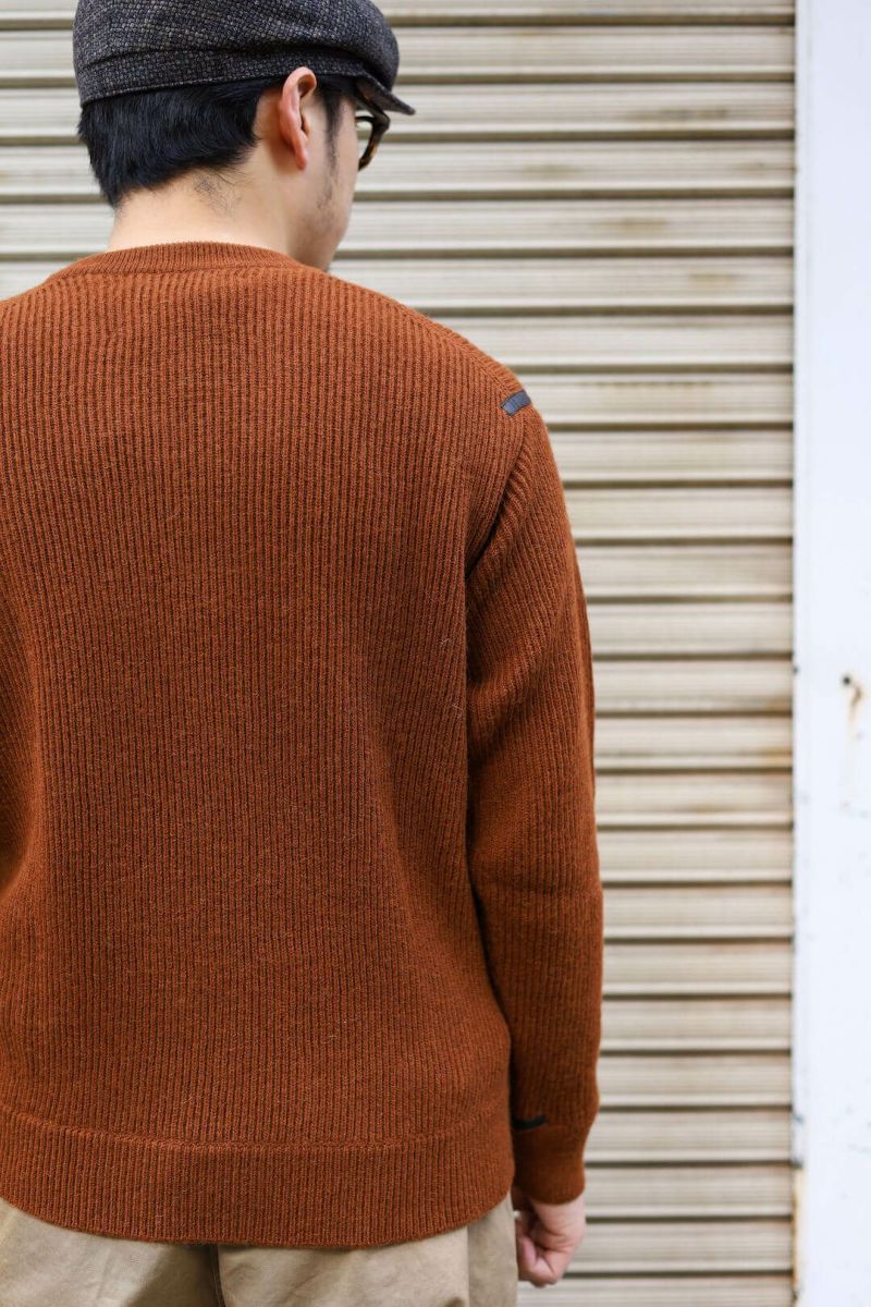 BABY ALPACA RIB CREW | ARCH ONLINE SHOP