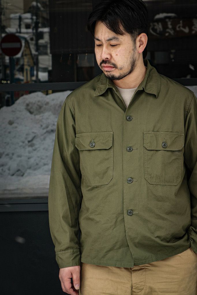A VONTAGE アボンタージ Utility Shirt Jacket A VONTADE】ア ボンタージ/Utility Shirts Jacket（テーラード