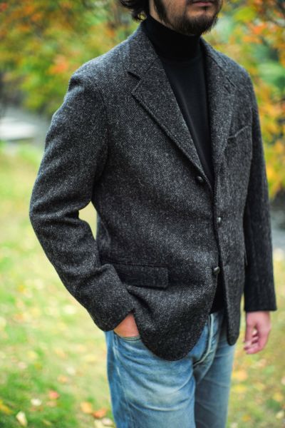 60s SPORTS COAT FOX SOLID FLANNEL | ARCH ONLINE SHOP