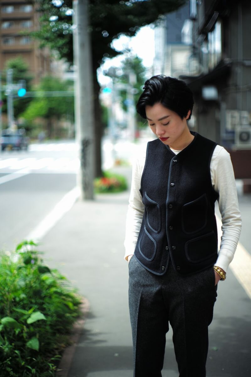 トップス ANATOMICA BEACH CLOTH VEST SIZE42 bbvest_cover.jpg?v=1644920605&