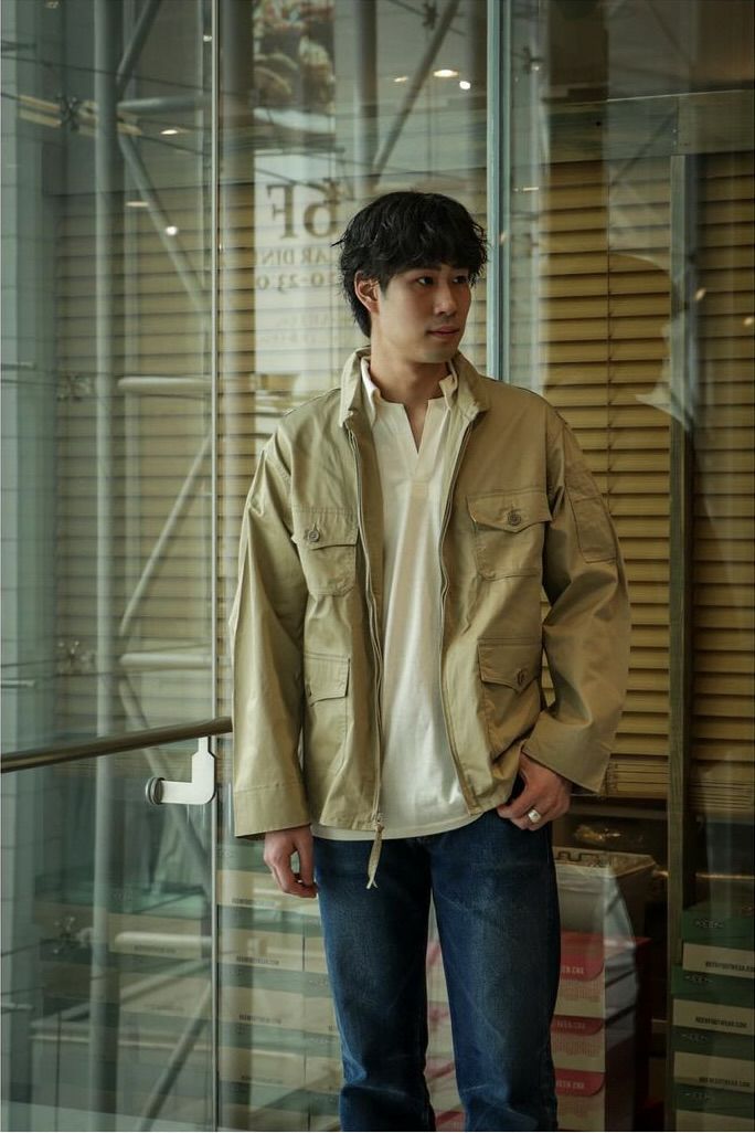 アナトミカ　フライトジャケット　L ANATOMICA / USN FLIGHT JACKET | ARCH STELLAR PLACE