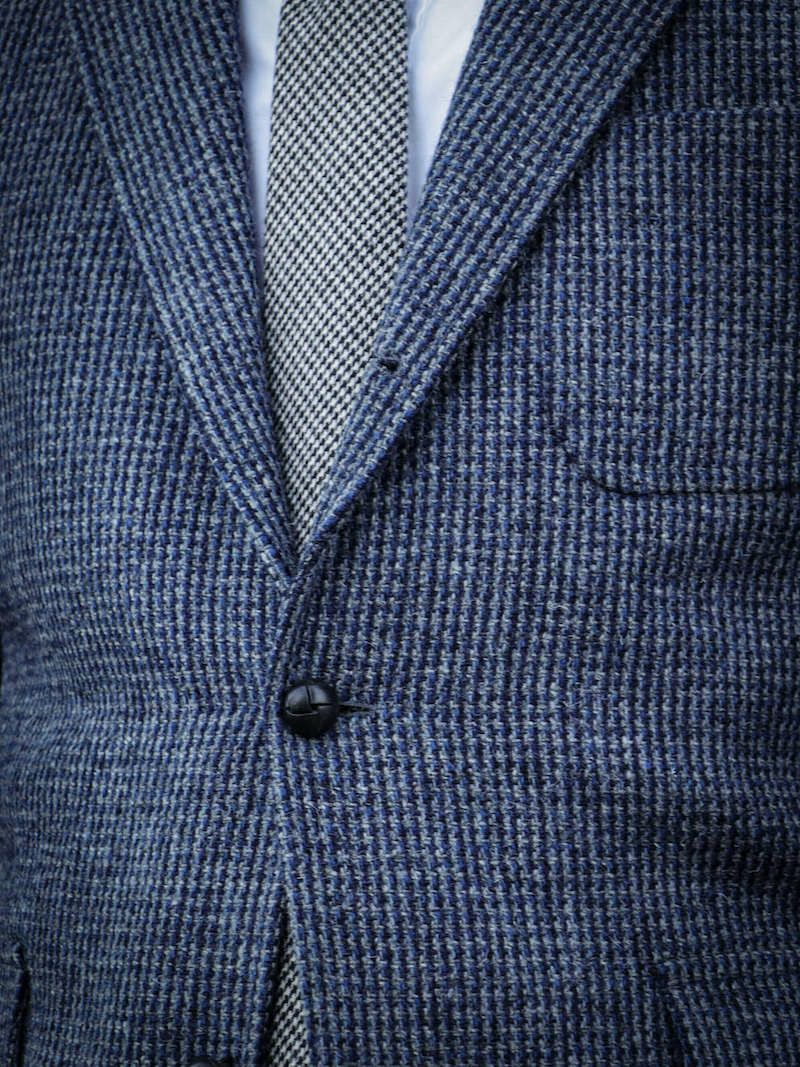 Tailored Jacket Hand Woven Tweed Ice Gray＊ | ARCH ONLINE SHOP