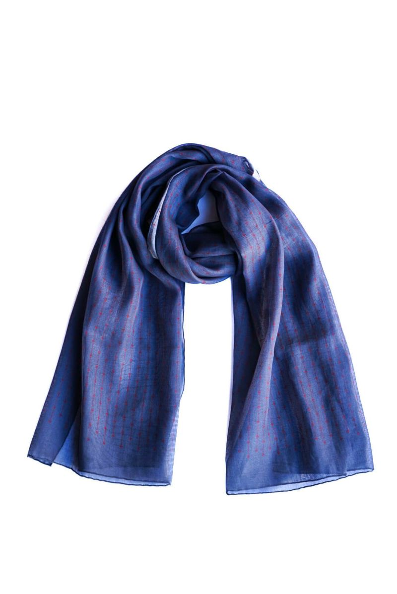 ボンクラ☓ドレイクス　ストール　ネイビー Stole by Drake's | ARCH ONLINE SHOP