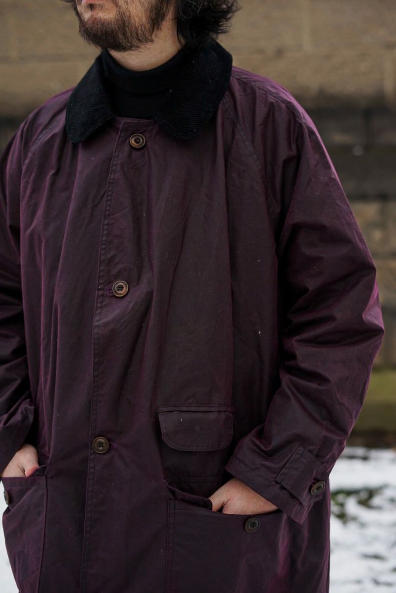 【未使用】英国製 English Utopia HARLE RAINCOAT L 未使用】英国製 English Utopia HARLE RAINCOAT L