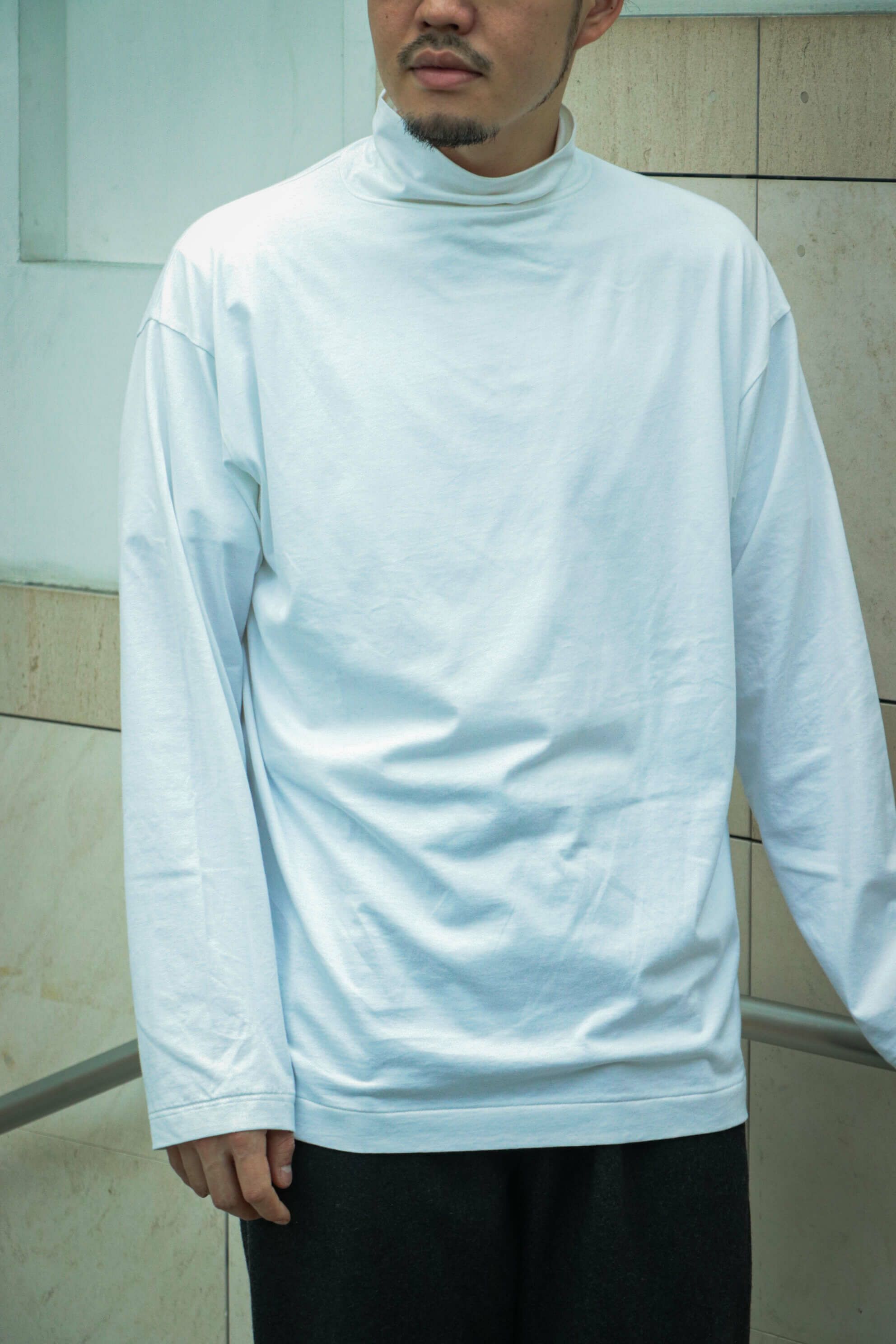 Suvin Suede Tenjiku High Neck L/S Tee | ARCH ONLINE SHOP