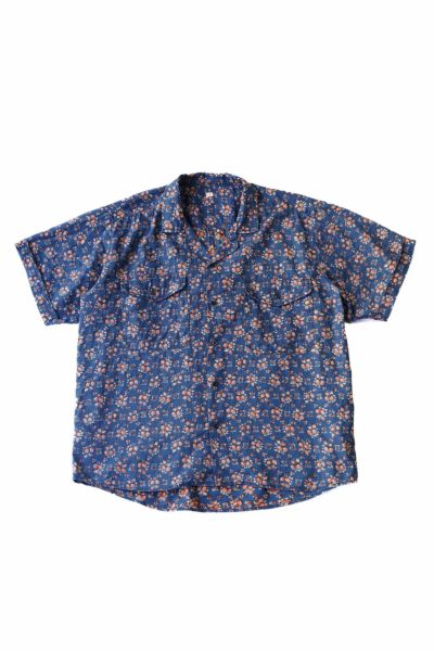 CHEMISIER COLETTA - COTTON LINEN （FLOWER） | ARCH ONLINE SHOP