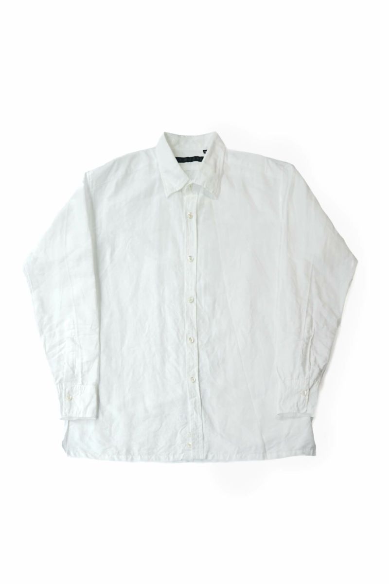 KLASICA クラシカ アシンメトリーデザインシャツ ホワイト 3 KLASICA (クラシカ) [SH-039] SMALL BATCH SOFT DYE SILK/RAYON
