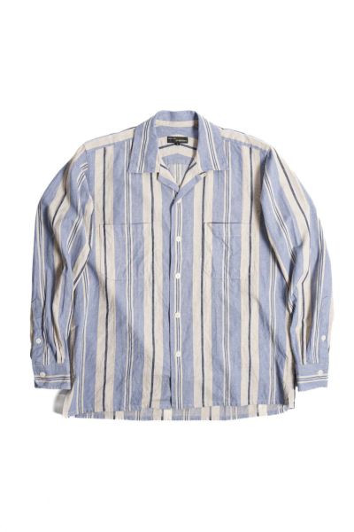 ABSHINTH SHIRT Bar.2.0_pico embroidery(BLUE)