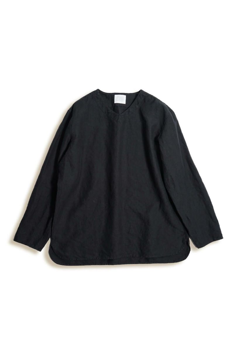 SLEEPING SHIRT SPENCE BRYSON LINEN（BLACK） | ARCH ONLINE SHOP