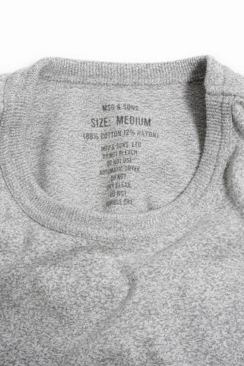moose's mmmm tee tシャツ グレー GRAY TEE SHIRT 88/12 | ARCH ONLINE SHOP