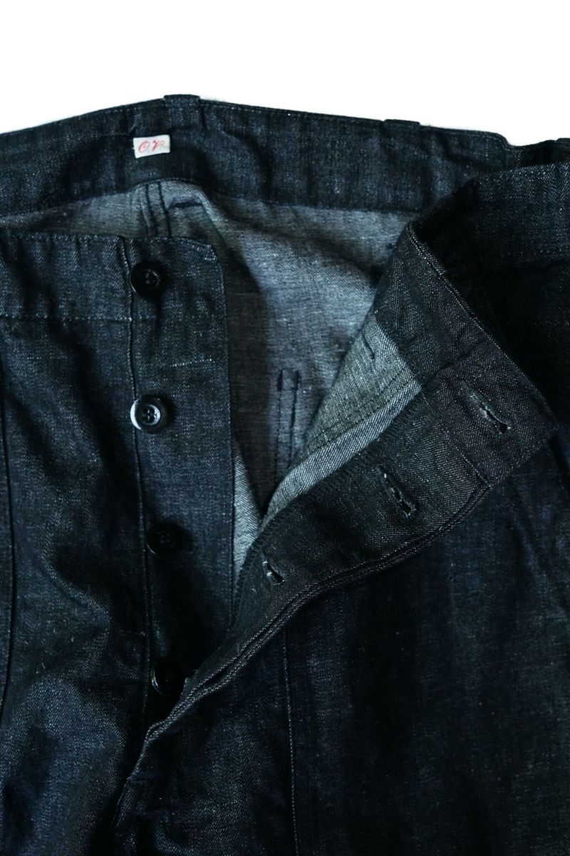 ⭐︎即完売品⭐︎ OUTIL×ARCH PANTALON TOULON size3 PANTALON TOULON(BLACK DENIM) - ARCH EXCLUSIVE | ARCH ONLINE SHOP
