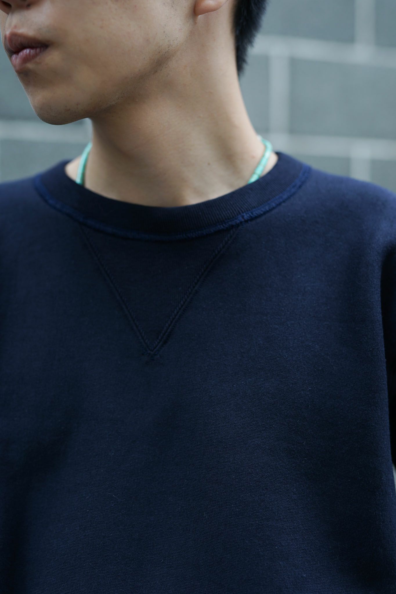 ス*ー様 BONCOURA 両Vスウェットトレーナー　ネイビー　ボンクラ 新品 両Vトレーナー V SWEATER（NAVY） | ARCH ONLINE SHOP