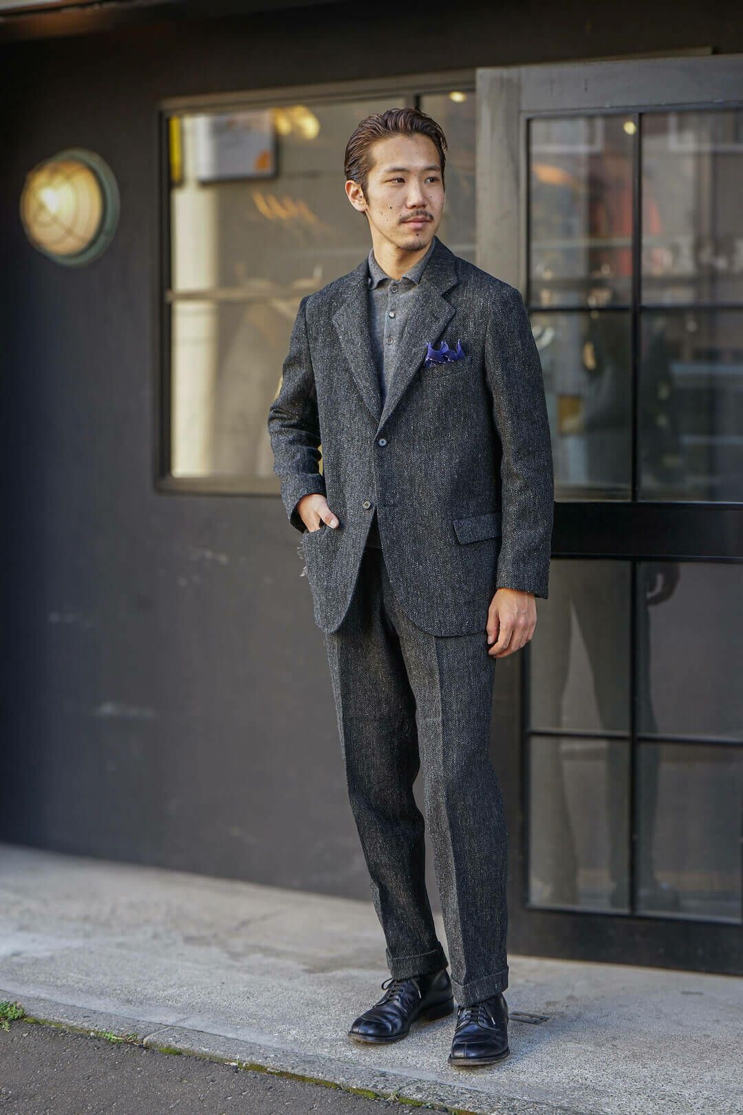 No.2】2P TROUSER FOX HERRINGBONE | ARCH ONLINE SHOP