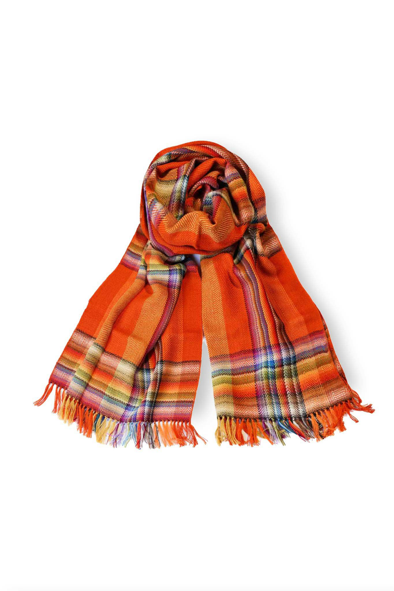 MULTI COLOURED SCARF （BLACK） | ARCH ONLINE SHOP