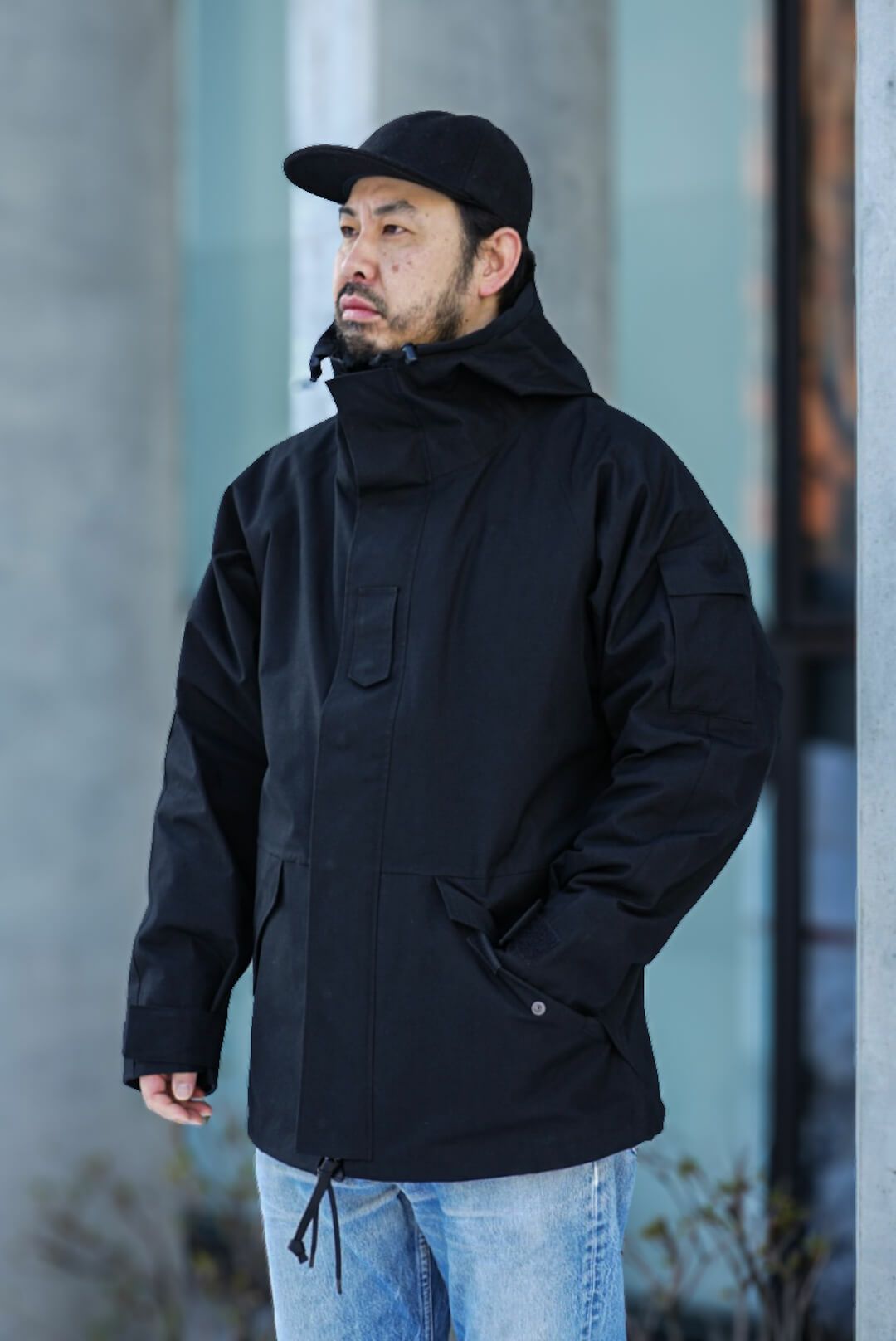 ECWCS PARKA 80/20 Membrane Cloth（BLACK） | ARCH ONLINE SHOP