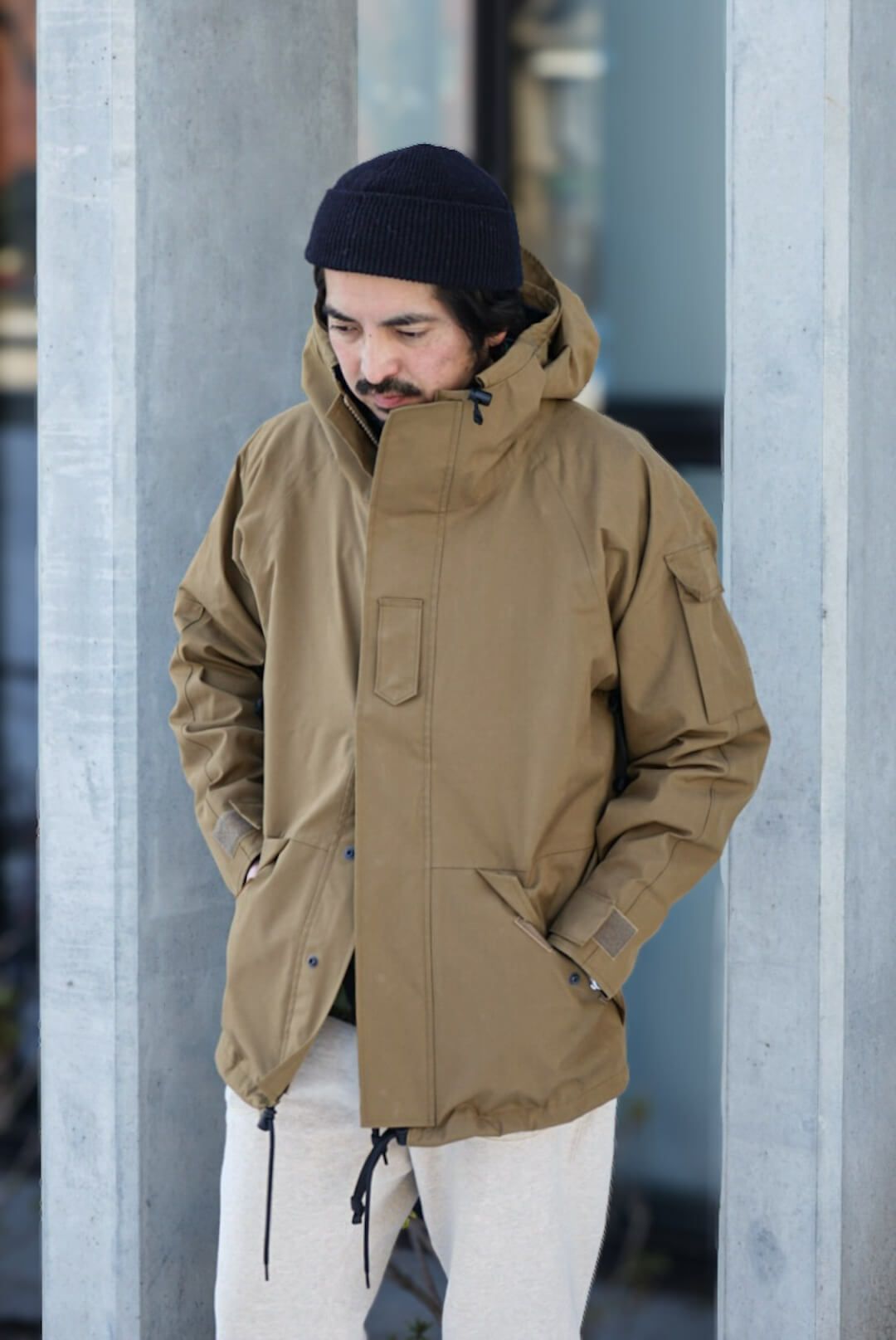 ECWCS PARKA 80/20 Membrane Cloth（COYOTE） | ARCH ONLINE SHOP